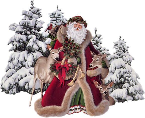 Christmas santas graphics