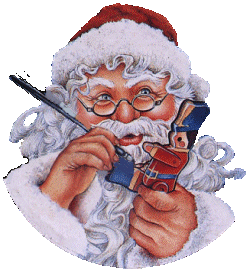Christmas santas graphics