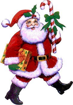 Christmas santas graphics