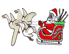 Christmas santas graphics