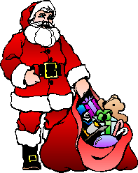 Christmas santas graphics