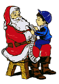 Christmas santas graphics