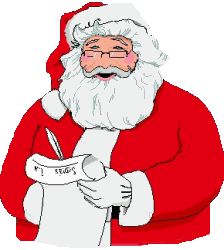 Christmas santas graphics