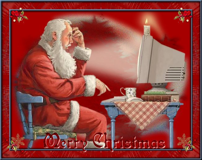 Christmas santas graphics