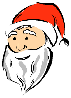 Christmas santas graphics