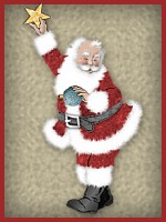 Christmas santas graphics