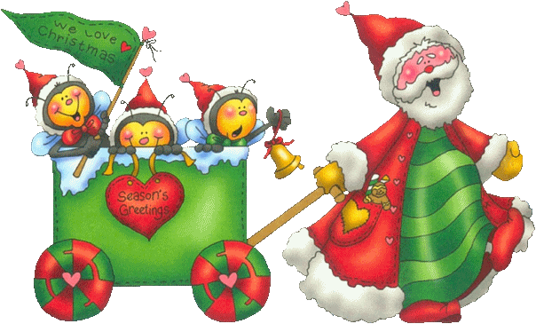 Christmas santas graphics