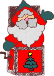 Christmas santas graphics