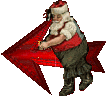 Christmas santas graphics