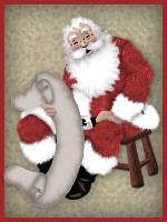 Christmas santas graphics