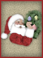 Christmas santas graphics