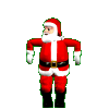 Christmas santas graphics