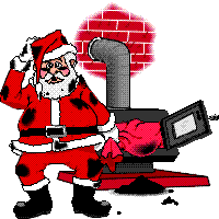 Christmas santas graphics