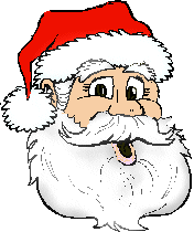 Christmas santas graphics
