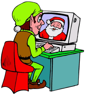 Christmas santas graphics