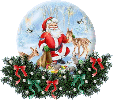 Christmas santas graphics