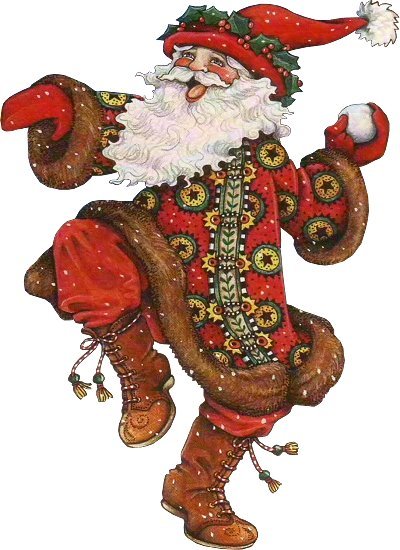 Christmas santas graphics