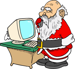 Christmas santas graphics