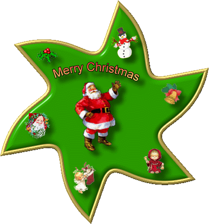 Christmas santas graphics