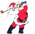 Christmas santas graphics