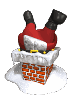 Christmas santas graphics