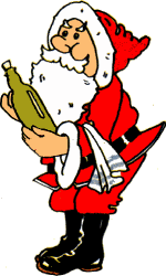 Christmas santas graphics