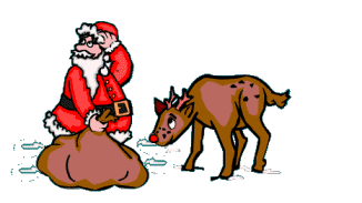 Christmas santas graphics