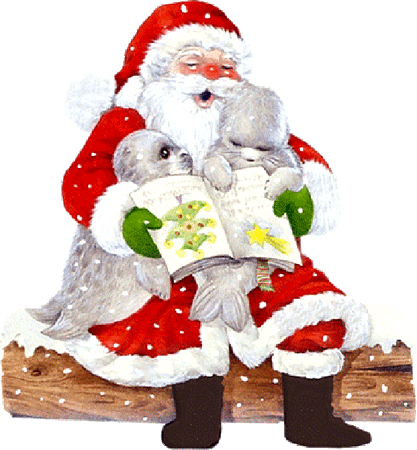 Christmas santas graphics