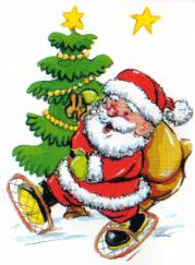 Christmas santas graphics
