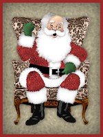 Christmas santas graphics