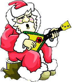 Christmas santas graphics