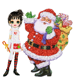 Christmas santas graphics