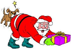 Christmas santas graphics