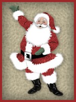 Christmas santas graphics