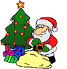 Christmas santas graphics