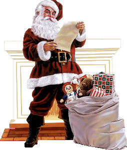 Christmas santas graphics