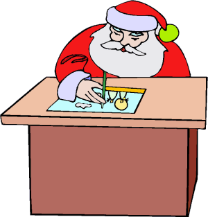 Christmas santas graphics