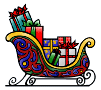 Christmas sleigh graphics