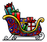 Christmas sleigh graphics