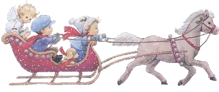 Christmas sleigh graphics