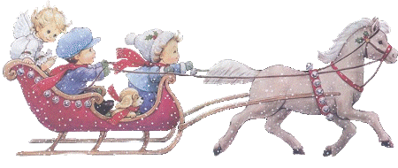 Christmas sleigh graphics