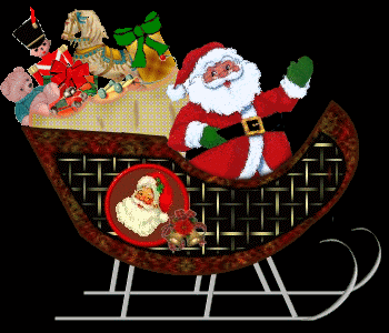 Christmas sleigh graphics