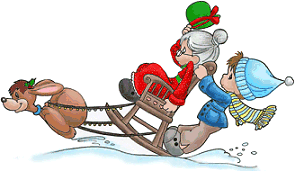 Christmas sleigh graphics