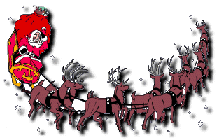 Christmas sleigh graphics