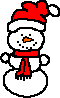 Christmas snowman graphics