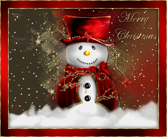 Christmas snowman graphics