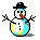 Christmas snowman graphics