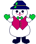 Christmas snowman graphics