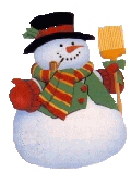 Christmas snowman graphics