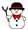 Christmas snowman graphics